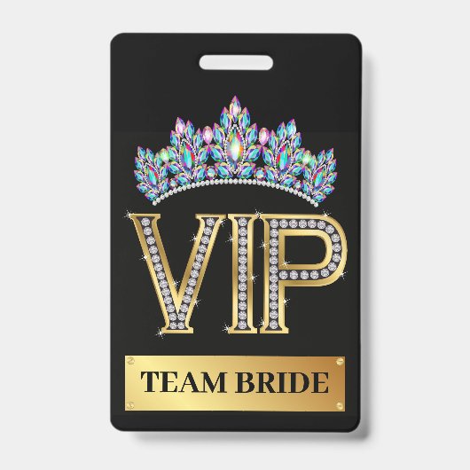 VIP バッジ (正面)