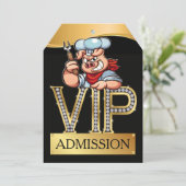 VIP バーベキュー / 豚のピックン 招待状 (スタンド正面)