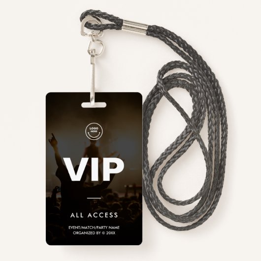 VIP モダン All Accessイベントコンサートマッチパーティー バッジ (正面ランヤード)