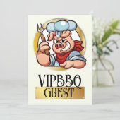 VIP 入場招待 招待状 (スタンド正面)