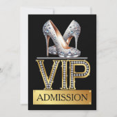 VIP 入場招待 招待状 (正面)