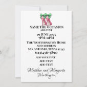 VIP 入場招待 招待状 (裏面)