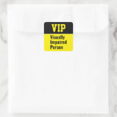 VIP 視覚障害者 スクエアシール (バッグ)