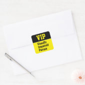 VIP 視覚障害者 スクエアシール (封筒)