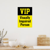 VIP 視覚障害者 ポスター (キッチン)