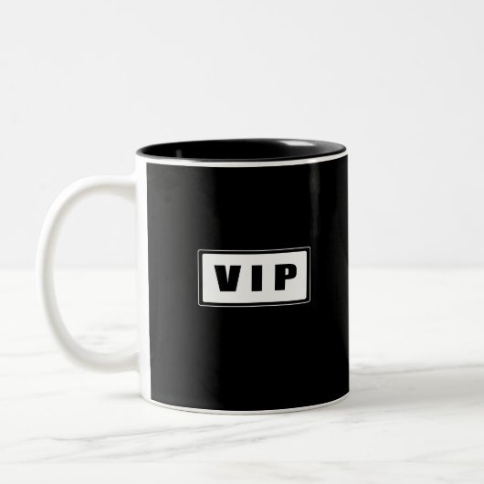 VIP -重要人物 ツートーンマグカップ (左)