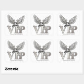 VIP 3」シール スクエアシール (シート)