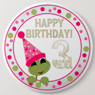 VIP 3rd誕生日ボタン 缶バッジ