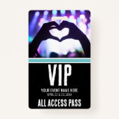 VIP All Access特殊イベント バッジ (裏面)