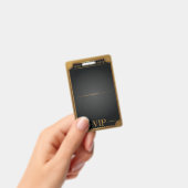 VIP ALL ACCESS金ゴールドパス空白のカスタマイズ自 バッジ (手持ち)