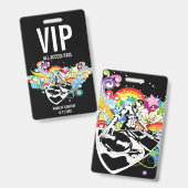 VIP All Access Concert Pass バッジ (表裏)