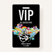 VIP All Access Concert Pass バッジ (正面)