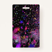 VIP All Access Name Consert ClubパーティーRed  バッジ (裏面)