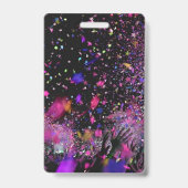 VIP All Access Name Photo Consert Clubパーティー バッジ (裏面)