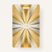 VIP All Access PassイベントIDバッジ バッジ (裏面)
