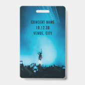 VIP All Access Pass カスタム Concert バッジ (裏面)