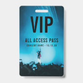 VIP All Access Pass カスタム Concert バッジ (正面)