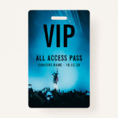 VIP All Access Pass カスタム Concert バッジ (正面)