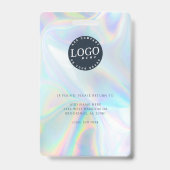 VIP All Access Pass Business Logoホログラフィック バッジ (裏面)