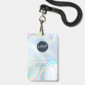 VIP All Access Pass Business Logoホログラフィック バッジ (裏面（ネックストラップ付）)