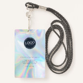 VIP All Access Pass Business Logoホログラフィック バッジ (裏面ランヤード)