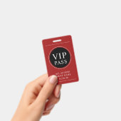 VIP All Access Redバッジ バッジ (手持ち)