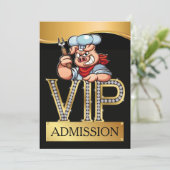 VIP BBQ 入場券 招待状 (スタンド正面)