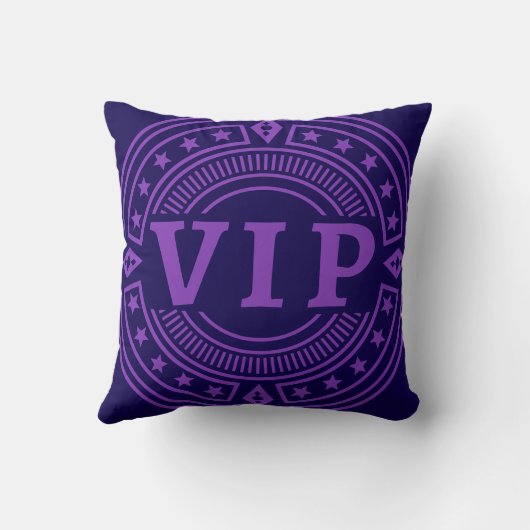 VIP Reserved Seat Retro Custom Colors クッション (裏面)