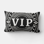 VIP Reserved Seat Retro Custom Colors ランバークッション (裏面)