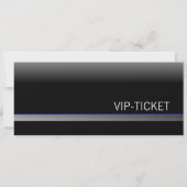 VIP-TICKET Einladungskarten (blau) 招待状 (裏面)