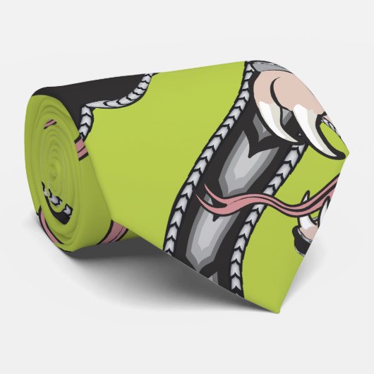 Viper Pit - Green ネクタイ (ロール)