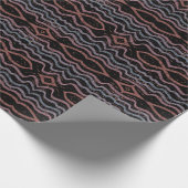 Viper Snake Skin Drawing Pattern Soft Pastel Color ラッピングペーパー (角)