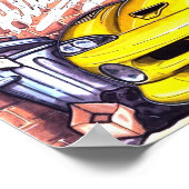 ViperAlleyロードスターロゴ ポスター (角)