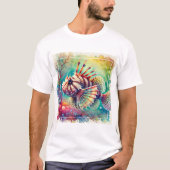 Viperfish Stomiiformes 080824AREF146 - Watercolor Tシャツ (正面)