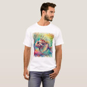 Viperfish Stomiiformes 080824AREF146 - Watercolor Tシャツ (正面フル)