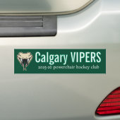 Vipers bumper sticker バンパーステッカー (車上)