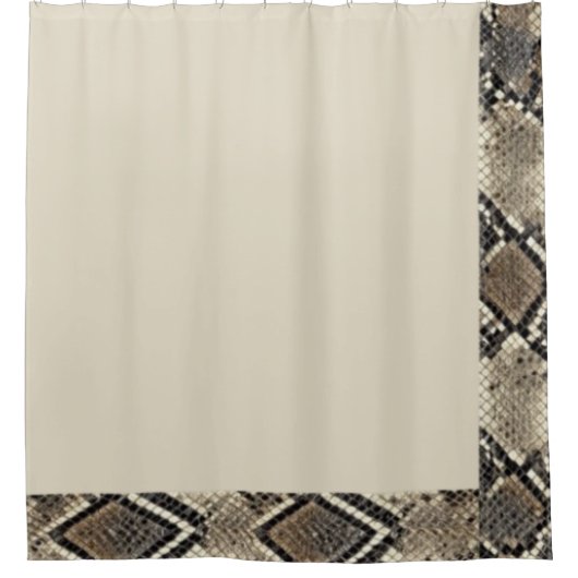 Viper's Edge シャワーカーテン (正面)