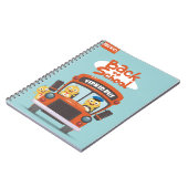 VIPKIDの新学期のノート2 ノートブック (左側)