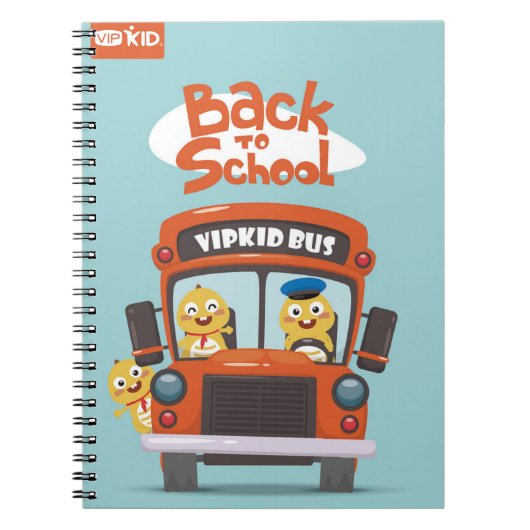 VIPKIDの新学期のノート2 ノートブック (正面)