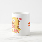 VIPKIDはマグディーノの恋に落ちます コーヒーマグカップ (中央)