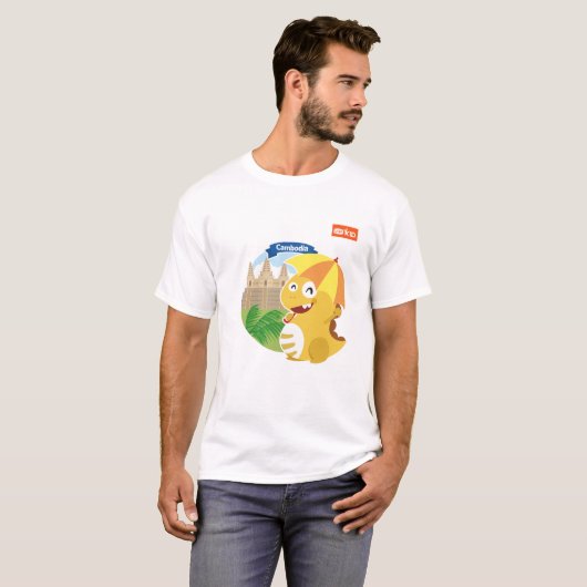 VIPKIDカンボジアのTシャツ Tシャツ (正面フル)