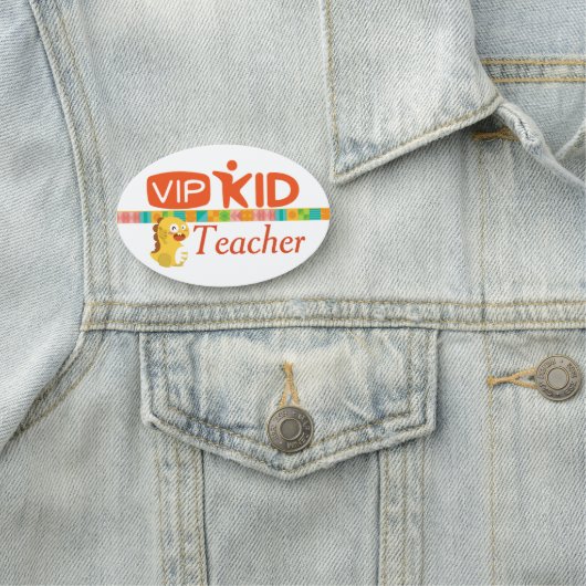 VIPKid名前ラウンド 名札 (インサイチュ)