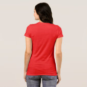 VIPKID米国のTシャツ(オレンジ) Tシャツ (裏面フル)