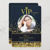 VIPSweet sixteenフォト招待状 招待状 (正面/裏面)