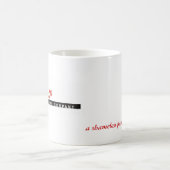 Viragoのマグ- 11のozの白 コーヒーマグカップ (中央)