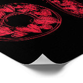 Viral 67 Hand-drawn Hearts Valentine's Day Cute Te ポスター (角)