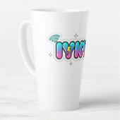 ViralVibes Collection カフェラテマグ (左アングル)