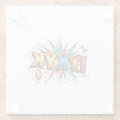 ViralVibes Collection ガラスコースター (裏面)