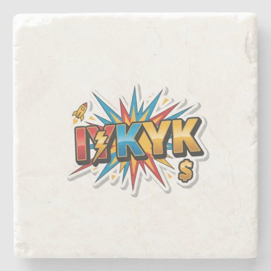 ViralVibes Collection ストーンコースター (正面)