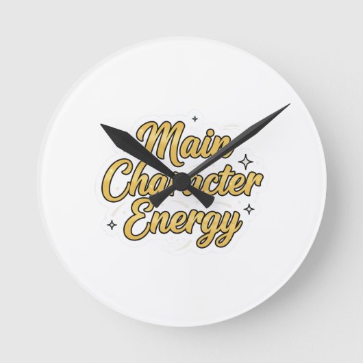 ViralVibes Collection ラウンド壁時計 (正面)